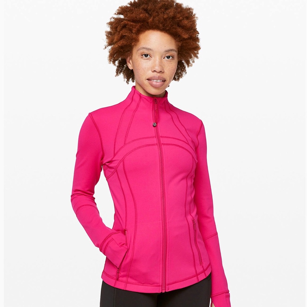 Lululemon Hot Pink Define Jacket Size 6
